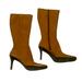 Nine West Shoes | Nine West Square Toe Tall Boots Size 6m | Color: Brown | Size: 6