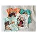 Disney Shirts & Tops | Disney Moana Tee Bundle | Color: Blue/Green | Size: 4tg