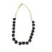 J. Crew Jewelry | J.Crew Navy Blue And Gold Tone Crystal Like Necklace | Color: Blue/Gold | Size: Os