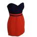 Urban Outfitters Dresses | 3 For 20 $ Bundle Urban Outfitters Bright Strapless Body Con Dress | Color: Blue/Red | Size: Xs