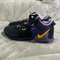 Nike Shoes | Nike Mens Lebron Witness 7 Basketball Shoes | Color: Black/Purple | Size: 8.5