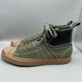 Converse Shoes | Converse Jack Purcell Duck Boots Men’s Size 11 Olive Green High Top Sneakers | Color: Black/Green | Size: 11