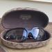 Coach Accessories | Coach Vintage "Samanta" S425 Sunglasses Bonus With Coach Case | Color: Black/Brown | Size: Os