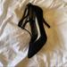 Nine West Shoes | Nine West T-Strap Heels | Color: Black | Size: 8.5