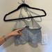 Brandy Melville Tops | Brandy Melville Blue Halter Top | Color: Blue | Size: S