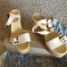 Nine West Shoes | Nine West Women’s Sandals Size 9. | Color: Tan | Size: 9