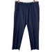J. Crew Pants | J. Crew Pants Mens 35x32 Navy Blue Bedford Plaid Straight Leg Cotton Trouser New | Color: Blue | Size: 35