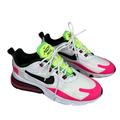 Nike Shoes | Nike Air Max 270 React Hyper Running Shoes Multicolor 9 | Color: Green/Pink | Size: 9