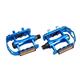 cycle pedals,bike pedals, Mountain Bike Pedals,Reflective Setting On Both Sides All-aluminum Large Pedal Bicycle Universal Non-slip Pedal Riding Equipment Bike Pedals Mtb (Color : Blu)