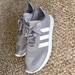 Adidas Shoes | Gray Adidas Shoes White Outsole W Gray Speckles - Women’s 9.5 | Color: Gray/White | Size: 9.5