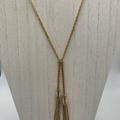 Michael Kors Jewelry | New - Michael Kors Double Tassel Necklace | Color: Gold | Size: Os