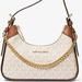 Michael Kors Bags | New Michael Kors Wilma Small Vanilla Leather Chain Crossbody Bag Tote Purse Nwt | Color: Brown/Cream | Size: Os