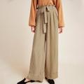 Anthropologie Pants & Jumpsuits | Nwot Anthropologie Jasmine Striped Wide-Leg Pants | Color: Green/Yellow | Size: S