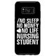 Hülle für Galaxy S8 Kein Schlaf, kein Geld, kein Leben, Krankenpflegeschüler, lustige Krankenschwester