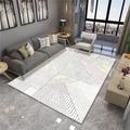 DJHWWD Patio Rugs Outdoor Bedroom Rectangular Carpet White Carpet Anti-Slip Patterned Rugs For Living Room Carpet Anti Slip White 140X200Cm 4Ft 7.1''X6Ft 6.7''