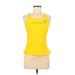 Nike Active Tank Top: Yellow Activewear - Women's Size Medium