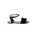 Sole Society Sandals: Black Solid Shoes - Women's Size 9 1/2 - Open Toe