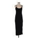 Heart & Hips Casual Dress - Slip dress: Black Solid Dresses - Women's Size Small