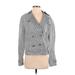 INC International Concepts Jacket: Short Gray Jackets & Outerwear - Women's Size Small