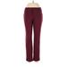 MICHAEL Michael Kors Dress Pants - High Rise: Burgundy Bottoms - Women's Size 10