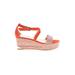 Jimmy Choo Wedges: Orange Shoes - Women's Size 39