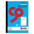 Cherry Carbonless NCR Invoice Book | Duplicate Book | A4 | 50 Sets | Numbered 01-50 | **8 Pack** | Perfect for The self-Employed, Small and Larger Businesses |
