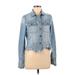 Hidden Jeans Denim Jacket: Short Blue Jackets & Outerwear - Women's Size Medium