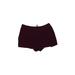 Active by Old Navy Athletic Shorts: Burgundy Hearts Activewear - Women's Size Large