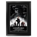 HWC Trading The Untouchables The Cast Robert De Niro Sean Connery Gifts Printed Poster Signed Autograph Picture for Movie Memorabilia Fans - A3 Framed