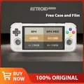 Retroid Pocket 4 Pro Custodia gratuita 8G + 128G Console di gioco portatile Touch screen da 4,7 pollici WiFi 6.0 Bluetooth 5.2 5000mAh 3D Hall Sticks