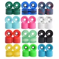 4Pcs Durable Skateboard Wheels PU Roller Cruiser Skateboard Repair Parts