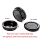 For Olympus OM mount (Not Olympus 4/3 system ) old Cameras and old Lenses Rear Lens Cap + Camera