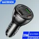 PD 20W Car Charger USB Fast Charging Adapter Type C Multiple 4 Ports Mobile Phone Quick QC3.0