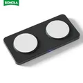 Bonola Dual Phone Chargers Stand Wireless Charger Pad for iPhone 15 14/Samsung Desk 15w Magnetic
