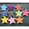 10Pcs Very Cute Flat Back Star Glitter Charms For Woman Necklace Jewelry Keychain Pendant