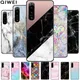 For Sony Xperia 5 Case Marble Silicone Soft TPU Phone Cover for Sony Xperia 5 II / 5 III Cases Black