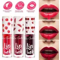 Fruit Juice Lip Tint Non-stick Cup Liquid Lipstick And Blush 2 In1 Waterproof Long Lasting Water Lip