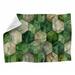 VisionBedding Hexagonal Fleece Throw Blanket - Mosaic Warm Soft Blankets - Throws for Sofa, Bed, & Chairs Fleece/Microfiber/Fleece | Wayfair