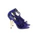 B Brian Atwood Heels: Blue Shoes - Women's Size 7