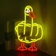 Canard Neon Sign Wall Decor Led Light USB 62 Home Game Room Pub Party Club Restaurant Shop Bar