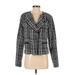 Simply Vera Vera Wang Jacket: Gray Houndstooth Jackets & Outerwear - Women's Size Small