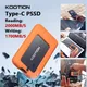 KOOTION-Disque dur externe SSD X1Max USB 3.2 GEN 2 portable 512 Go 1 To Mini PSSD pour