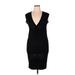 Giordano Casual Dress - Sweater Dress: Black Dresses - Women's Size X-Large