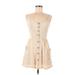 Ocean Drive Clothing Co. Casual Dress - A-Line: Tan Dresses - Women's Size Medium