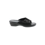 Flexus by Spring Step Sandals: Black Shoes - Women's Size 39