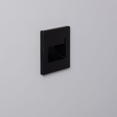 Efectoled - LED-Wandeinbauleuchte 1.5W Schwarz Randy 3000K Warmweiß Image
