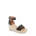 Carmen Espadrille Platform Wedge Sandal