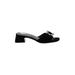 Donald J Pliner Mule/Clog: Black Shoes - Women's Size 9 1/2