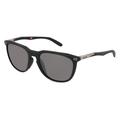 Oakley OO9286 Herren-Sonnenbrille Vollrand Rund Kunststoff-Gestell, schwarz