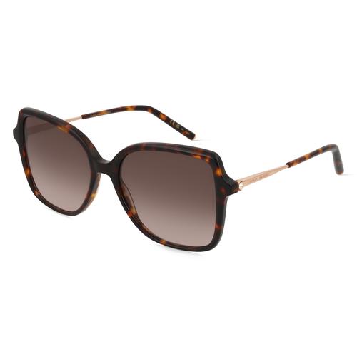 Carolina Herrera 0179/S Damen-Sonnenbrille Vollrand Butterfly Acetat-Gestell, braun